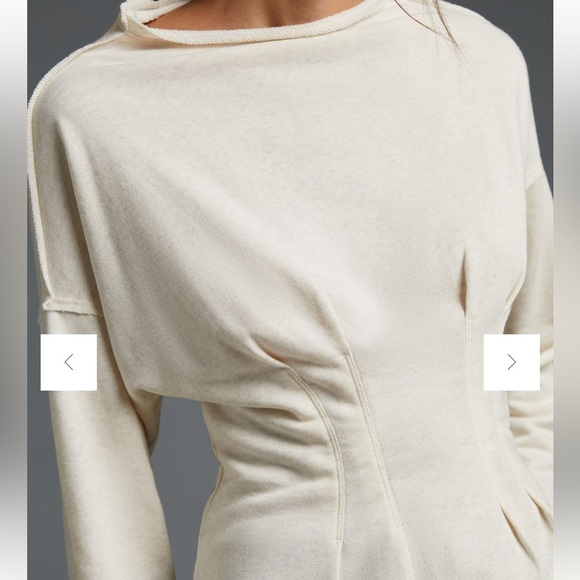 PILCRO | corset sweatshirt | size xs - Picture 9 of 9